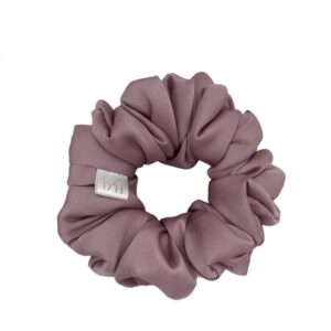Scrunchie Brudny Róż Satyna jedwabna Standard