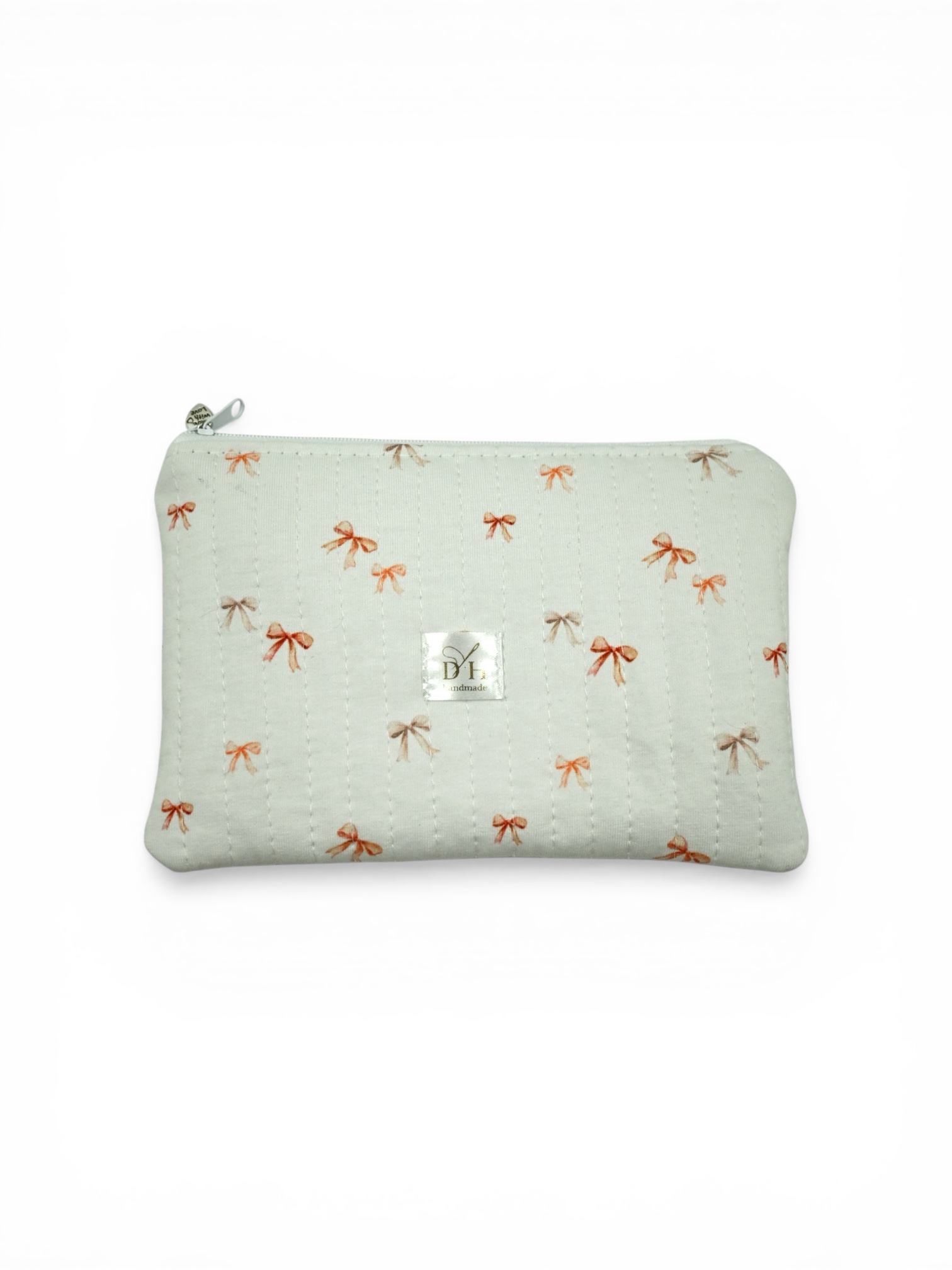 Kosmetyczka bawełniana w kokardki