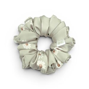 Scrunchie Stokrotki Beż Standard
