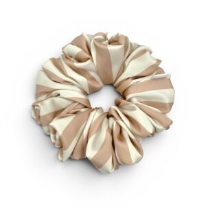 Scrunchie Pasy Beżowe Duża