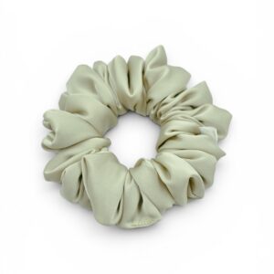 Scrunchie Satyna Jedwabna Standard-Zimny Beż