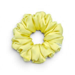 Scrunchie Cytrynka Satyna Jedwabna Standard