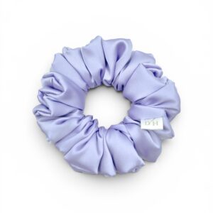 Scrunchie Jasny Fiolet Satyna- Jedwabna Standard