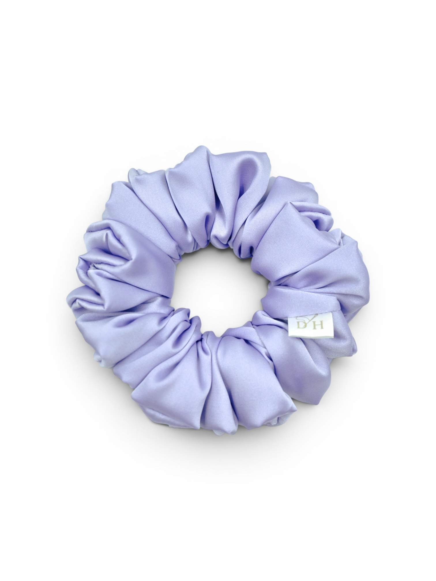 Scrunchie Jasny Fiolet Satyna- Jedwabna Standard