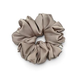 Scrunchie Caffè Latte Satyna-Jedwabna Duża